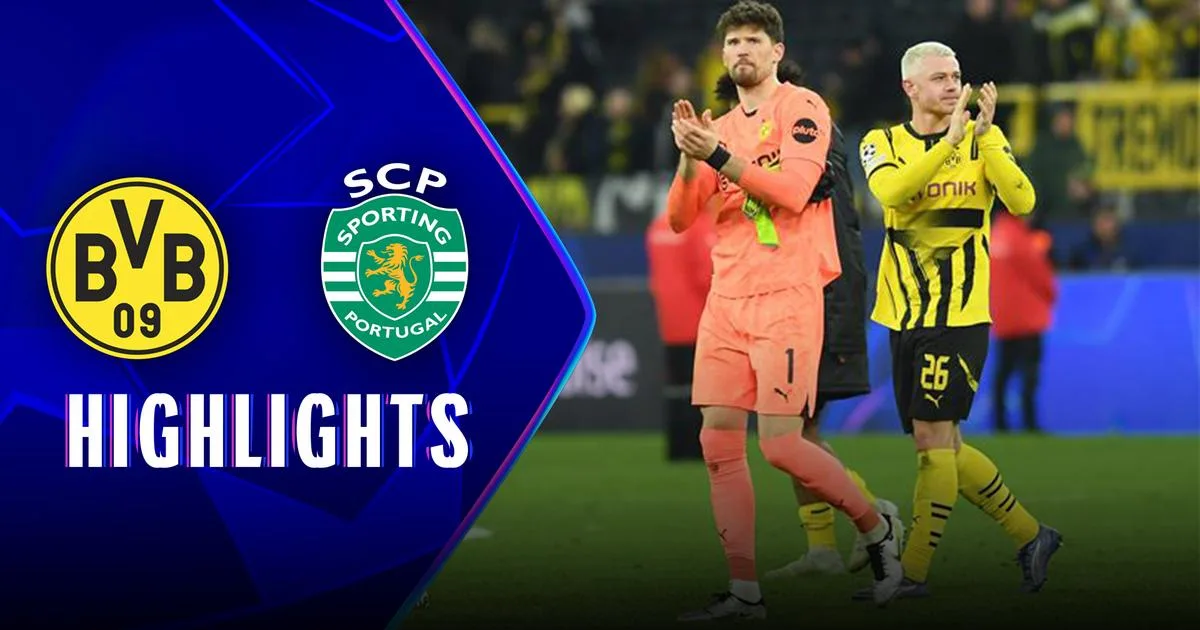 Barrages retour, Borussia Dortmund – Sporting : le résumé de la rencontre – rts.ch – Football