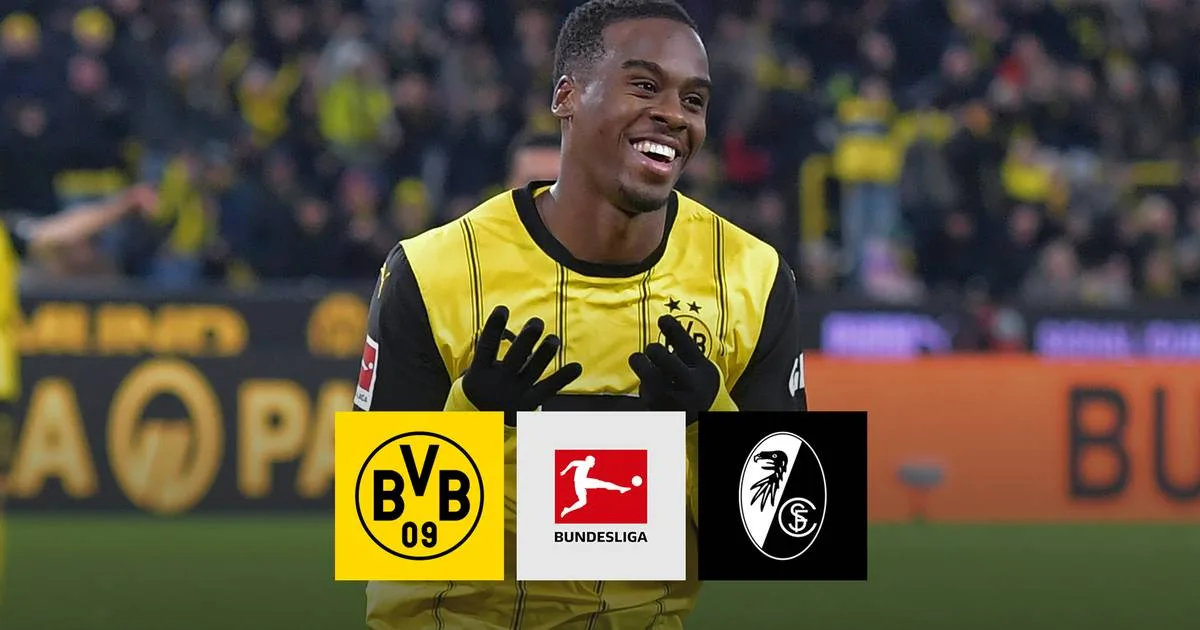 Borussia Dortmund – SC Fribourg (4:0) : buts et faits marquants | Bundesliga – Sport1