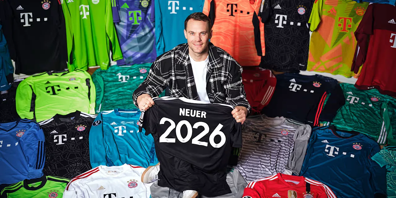 Manuel Neuer étend son contrat avec le Bayern Munich d’ici 2026!