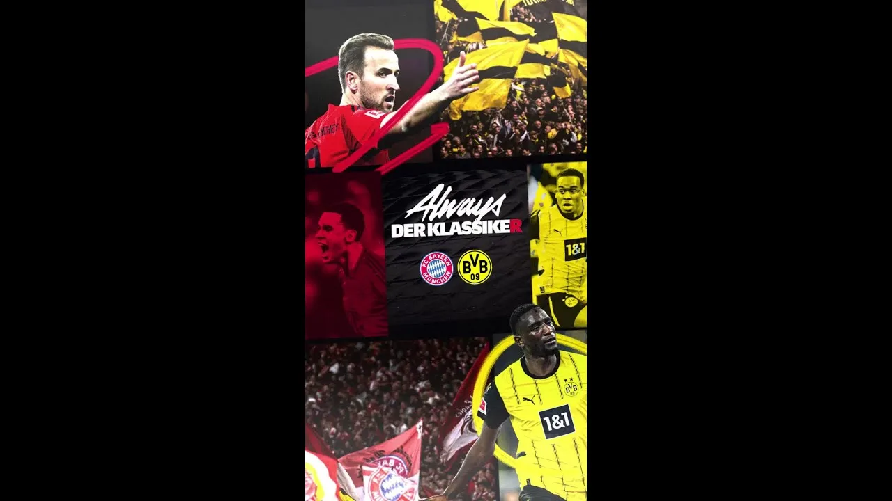 Il est presque temps pour #derklassiker! 🤩 #bayern #dortmund #bundesliga #shorts