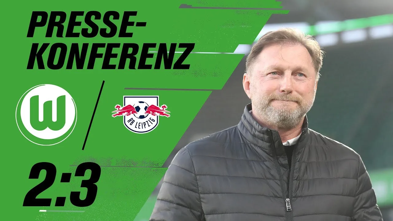 Revivez | Conférence de presse avec Ralph Hasenhüttl à Vfl Wolfsburg – RB Leipzig | Bundesliga