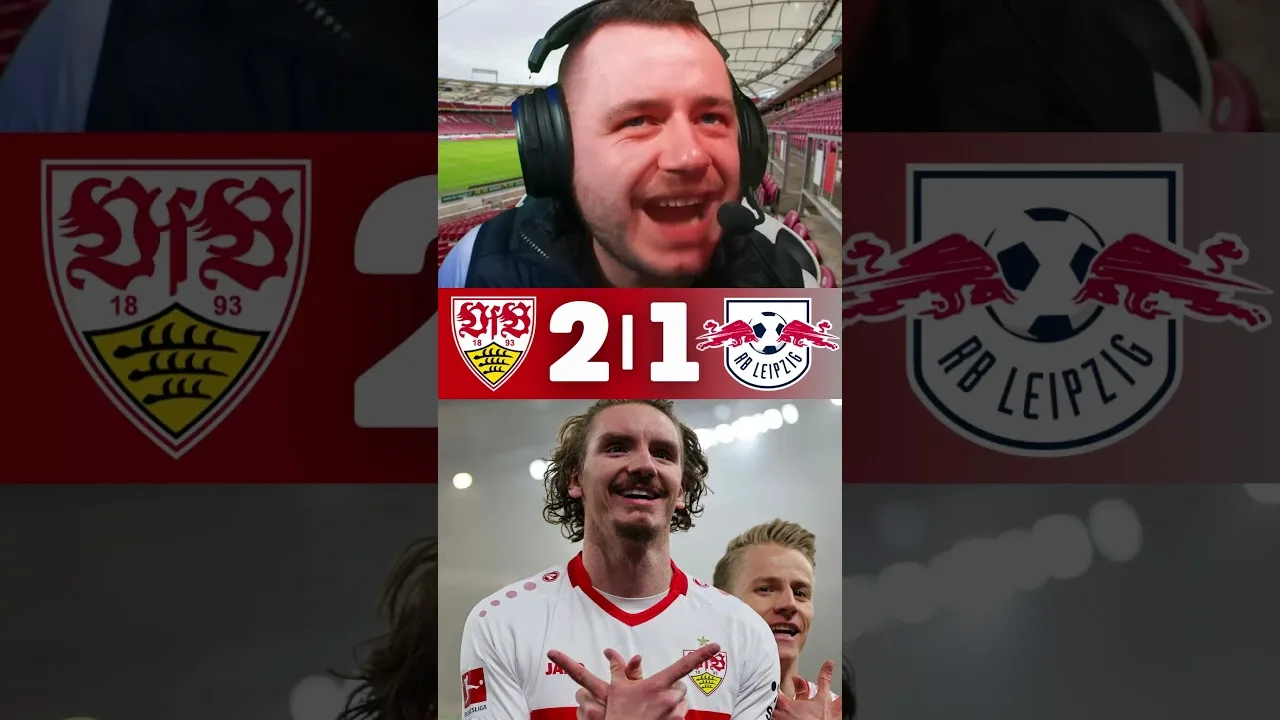 STUTTGART EN ACTION ! 🔥 #bundesliga #vfb #stuttgart #leipzig #shorts #tor