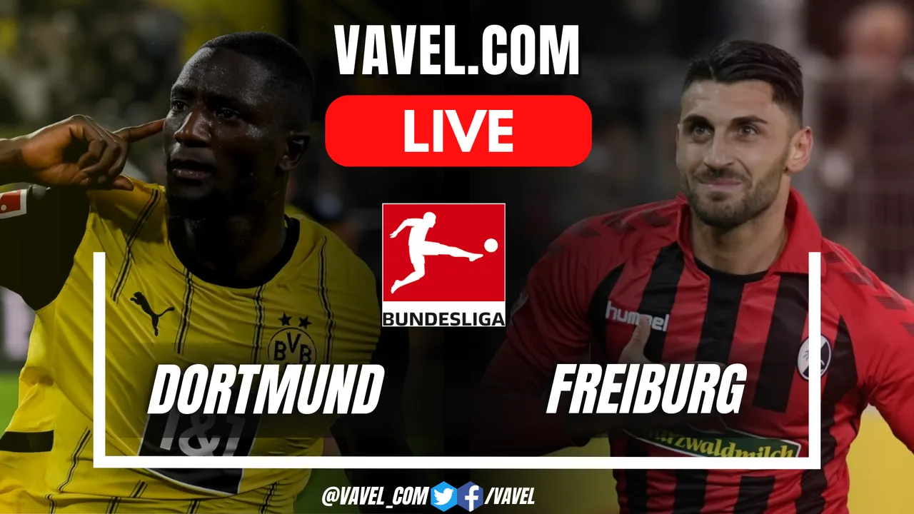 Borussia Dortmund vs Fribourg Mises à jour des scores en direct, informations de diffusion et comment regarder le match de Bundesliga | 23 novembre 2024