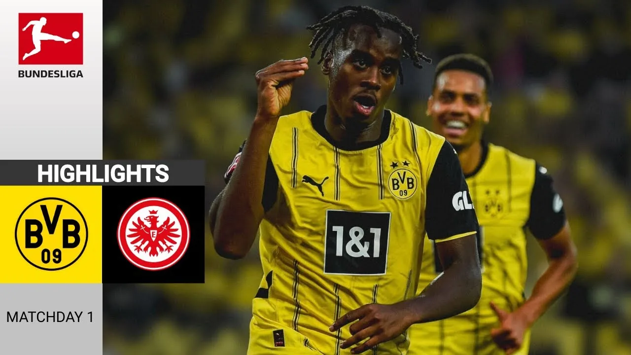 Borussia Dortmund – Eintracht Francfort | 2:0 | Résumé | Bundesliga 2024-25