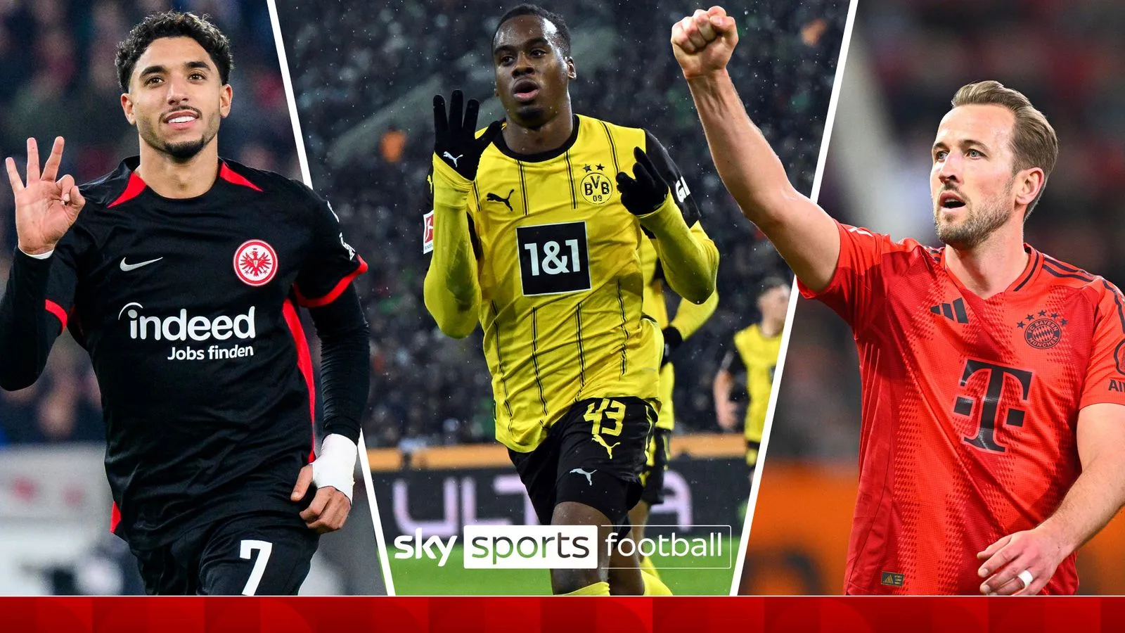 Bundesliga Meilleurs buts de 24/25 avec Harry Kane, Omar Marmoush, Jamie Gittens et plus encore!