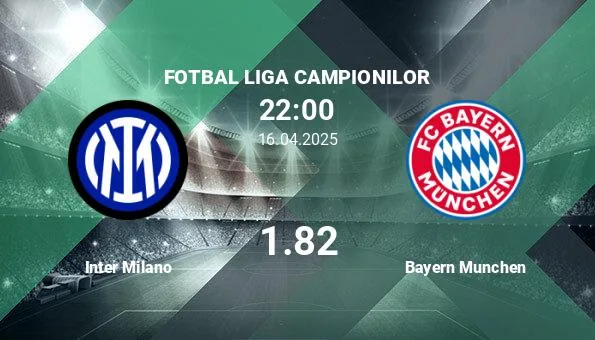 Inter Milano vs Bayern Munich, Ponturi parie le football li …