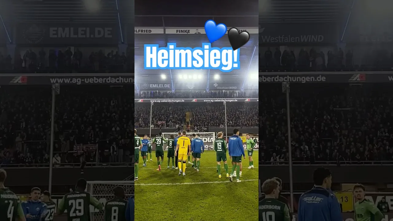 +3️⃣ Heimsieg gegen Jahn Regensburg 😍💙🖤 #scp07 #bundesliga #shorts