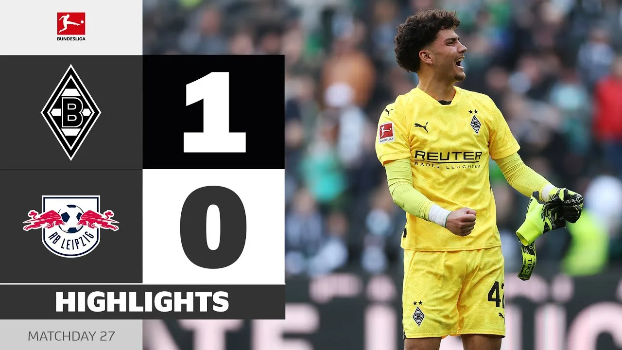 Borussia M’gladbach – RB Leipzig | Faits saillants | MD27 -BL 24/25