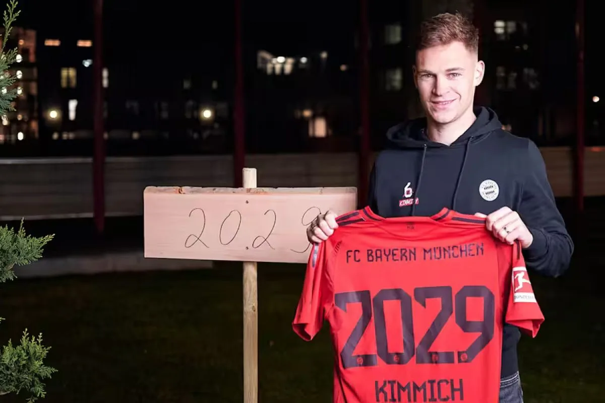 Le contrat de Joshua Kimmich au Bayern Munich a été prolongé jusqu’en 2029