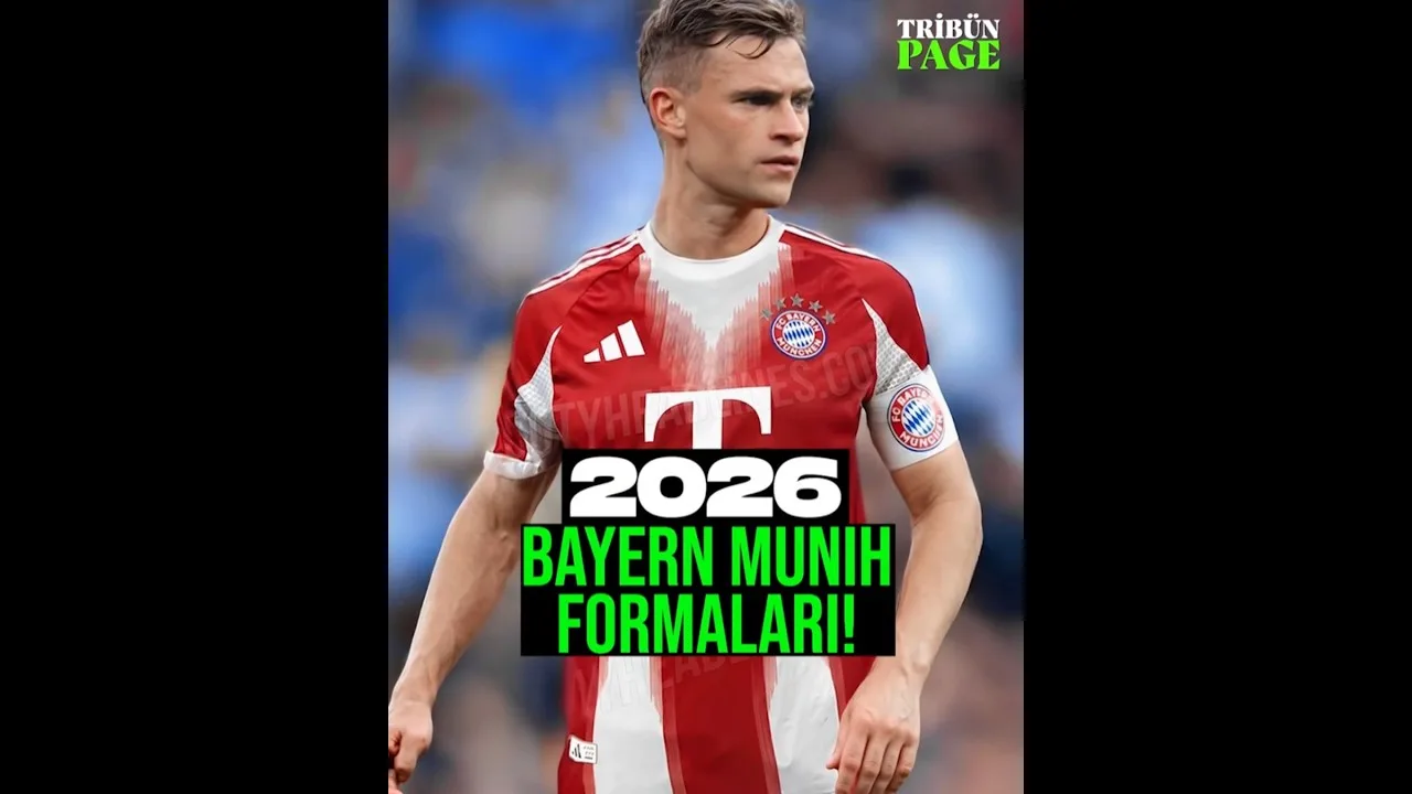 İŞTE BAYERN MÜNİH’İN 25/26 YENİ SEZON FORMALARI! #munich #bundesliga #forma #yenisezon #2026 #kit