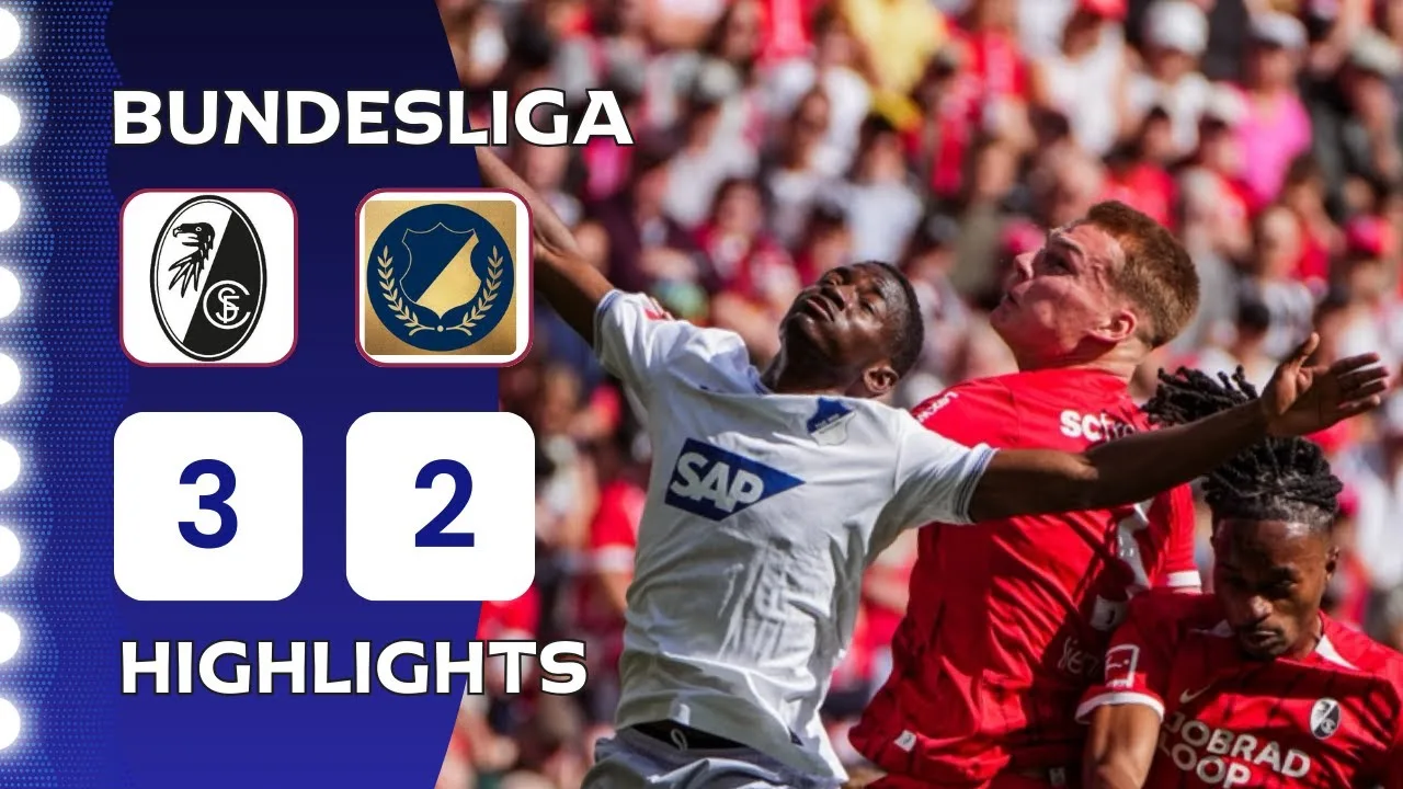 SC Freiburg – TSG Hoffenheim | 3-2 | Faits saillants | Bundesliga 2024-25 | Freiburg Hoffenheim