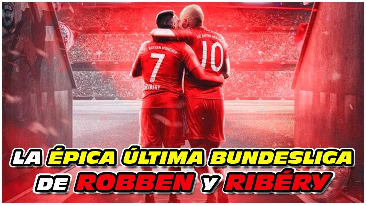 L’ÉPIQUE DERNIÈRE BUNDESLIGA de ROBBEN et RIBÉRY ᴴᴰ