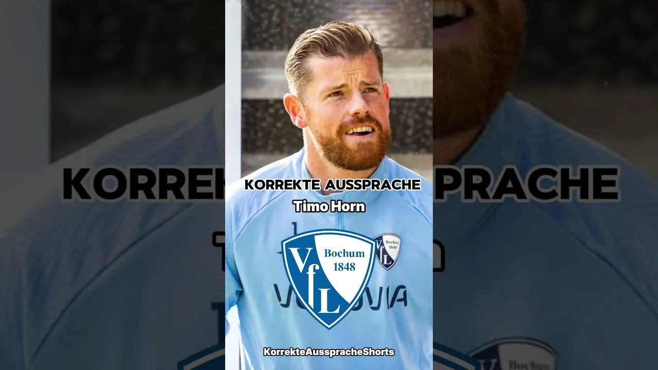 Prononciation correcte des footballeurs VFL Bochum Edition ⚽️