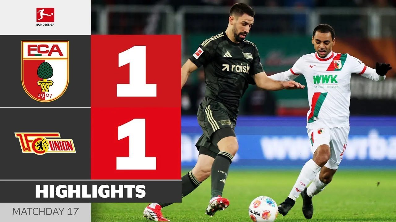 Liga Bundesliga : Prédictions et enjeux du duel Augsburg – Union Berlin