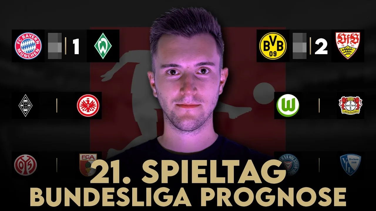 Bundesliga Prévisions | 21. Conseils et aperçu de la journée | 2024/25