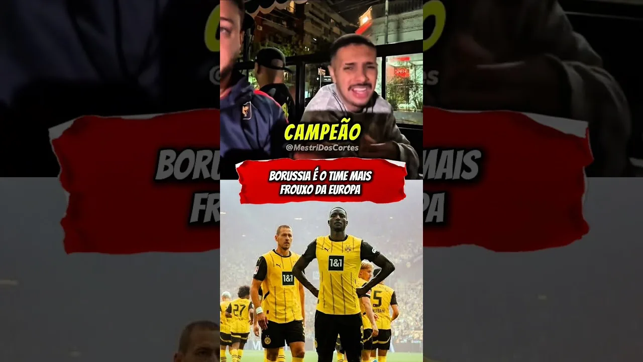 Borussia é time frouxo #lucastylty #tyltycomp #borrusiadortmund #fluminense #bundesliga #futebol