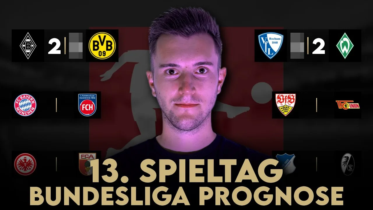 Prévisions Bundesliga | Conseils et aperçu de la 13e journée | 2024/25