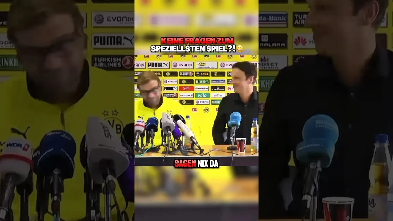 Jeder Journalist wurde abgefertigt😬 #bundesliga #interview #fussball