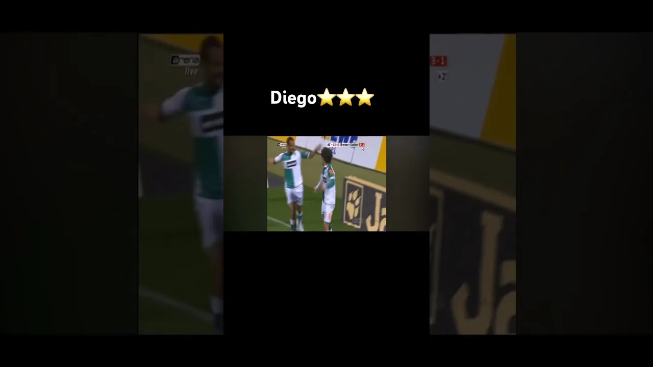 Diego‘s legendärer Treffer aus 62,5m 2007     #diego #bundesliga #werderbremen #shorts #fyp