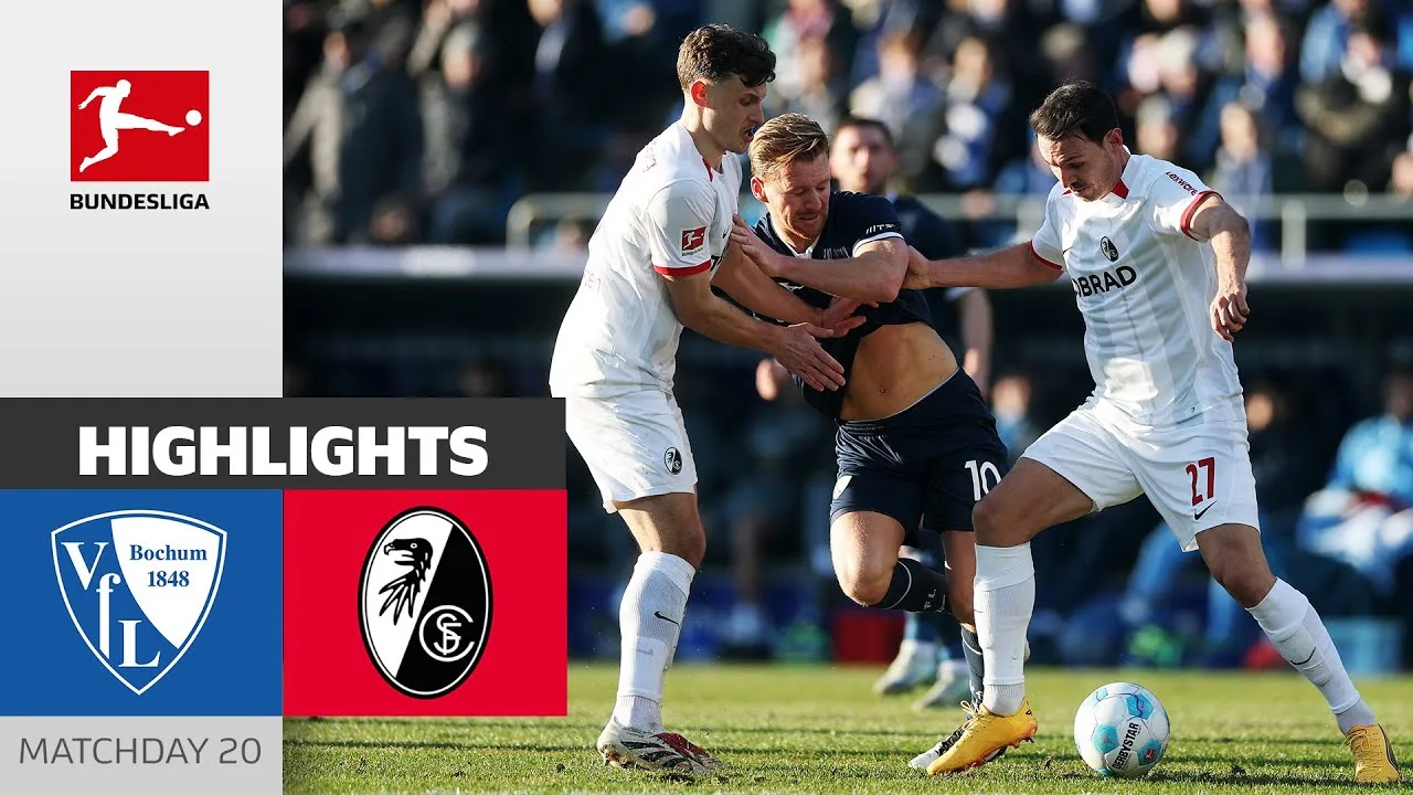 Sildillia décide du jeu! | VFL BOCHUM 1848 – SC FREIBURG 0-1 | Faits saillants | MD 20 – Bundesliga 24/25