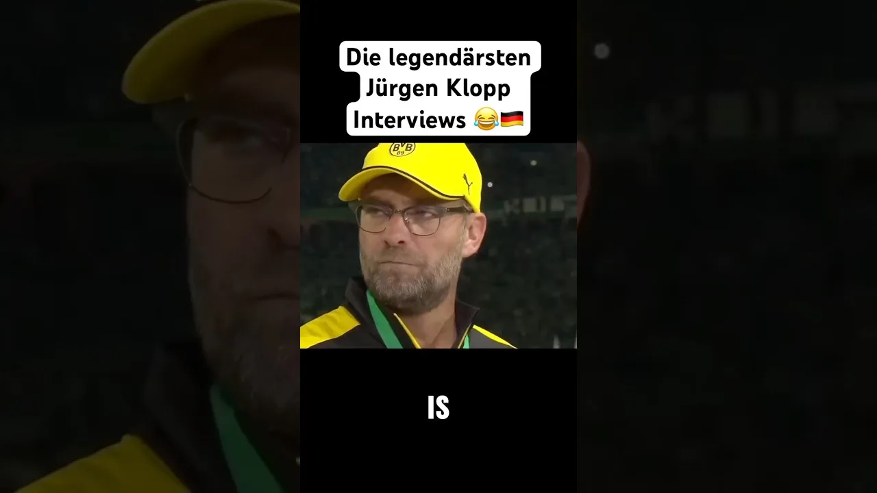 Die legendärsten Jürgen Klopp Interviews 😂🇩🇪 (Teil 3) #klopp #jürgenklopp #bvb #bundesliga