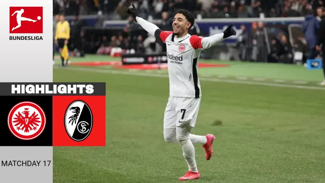 Eintracht Francfort – Fribourg | 4:1 | Résumé | Bundesliga 2024-25 | Francfort Fribourg
