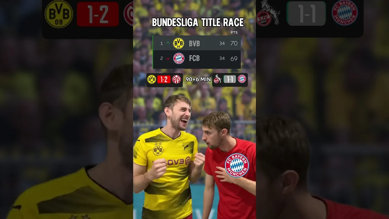 BORUSSIA DORTMUND BOTTLE THE BUNDESLIGA TITLE?! 😳🏆 | BAYERN CHAMPIONS