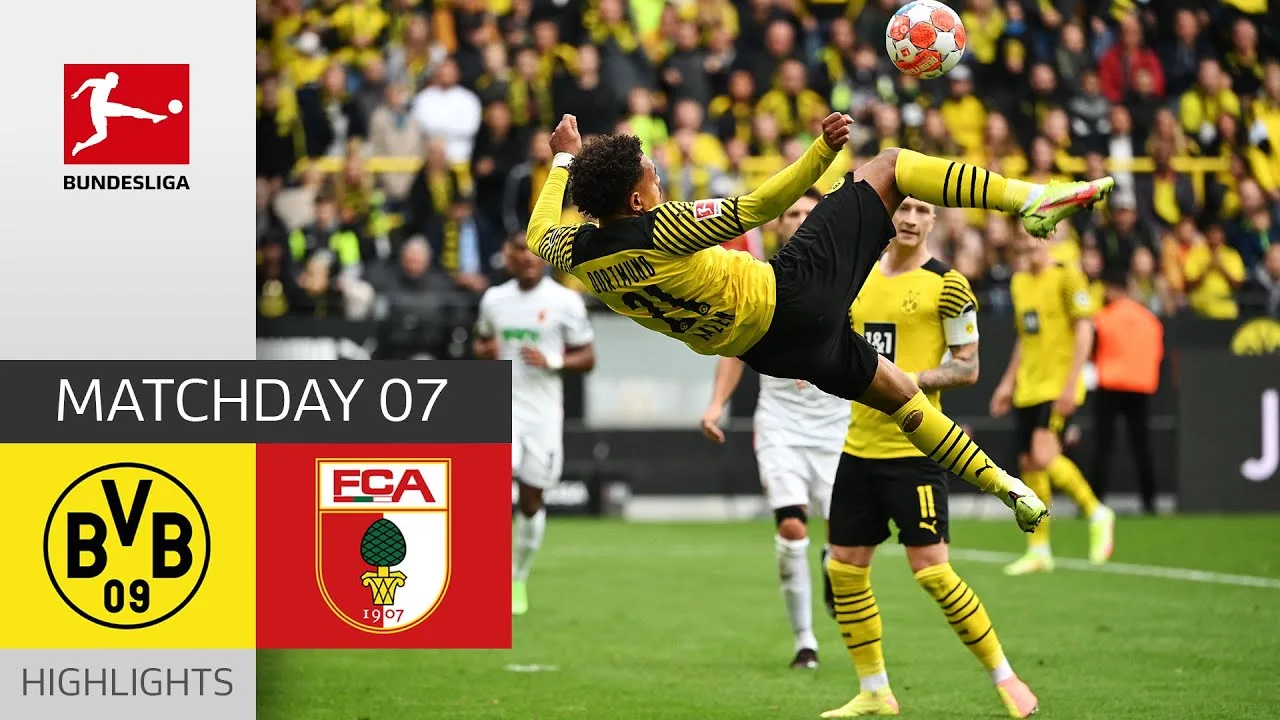 Borussia Dortmund – FC Augsbourg 2-1 | Faits saillants | 7ème journée – Bundesliga 2021/22