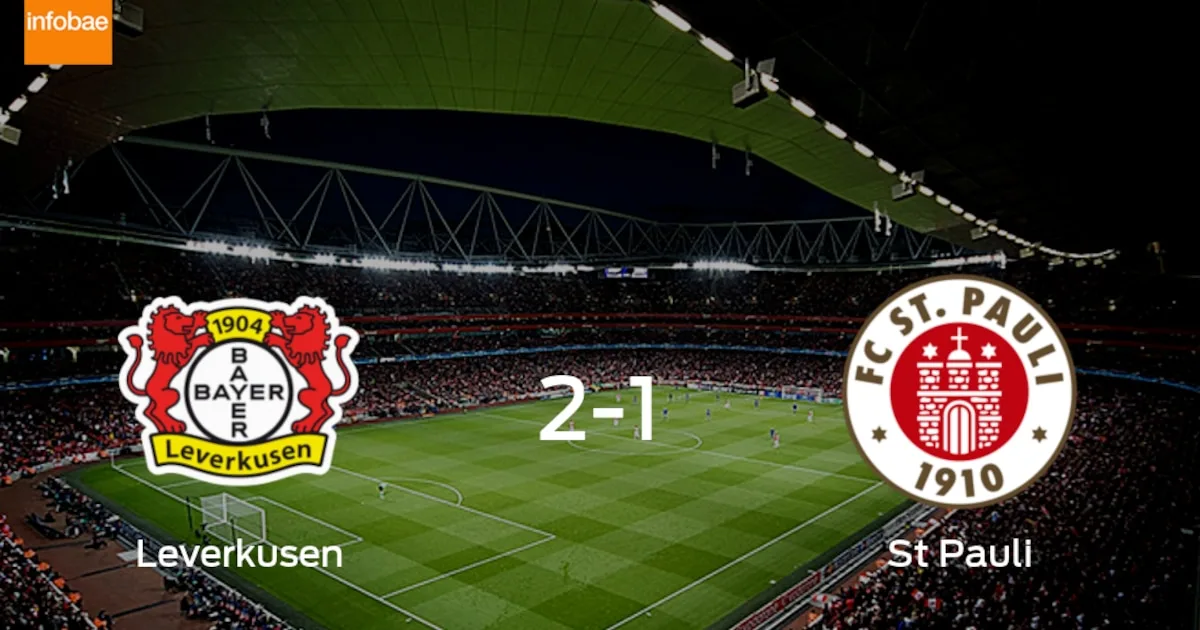 Le Bayer Leverkusen marque trois points après avoir battu le FC St Pauli 2-1
