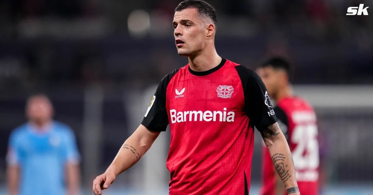 L’ancien star de l’Arsenal, Granit Xhaka, a pris une dispute houleuse avec les fans de Bayer Leverkusen après un choc DFB Pokal Exit