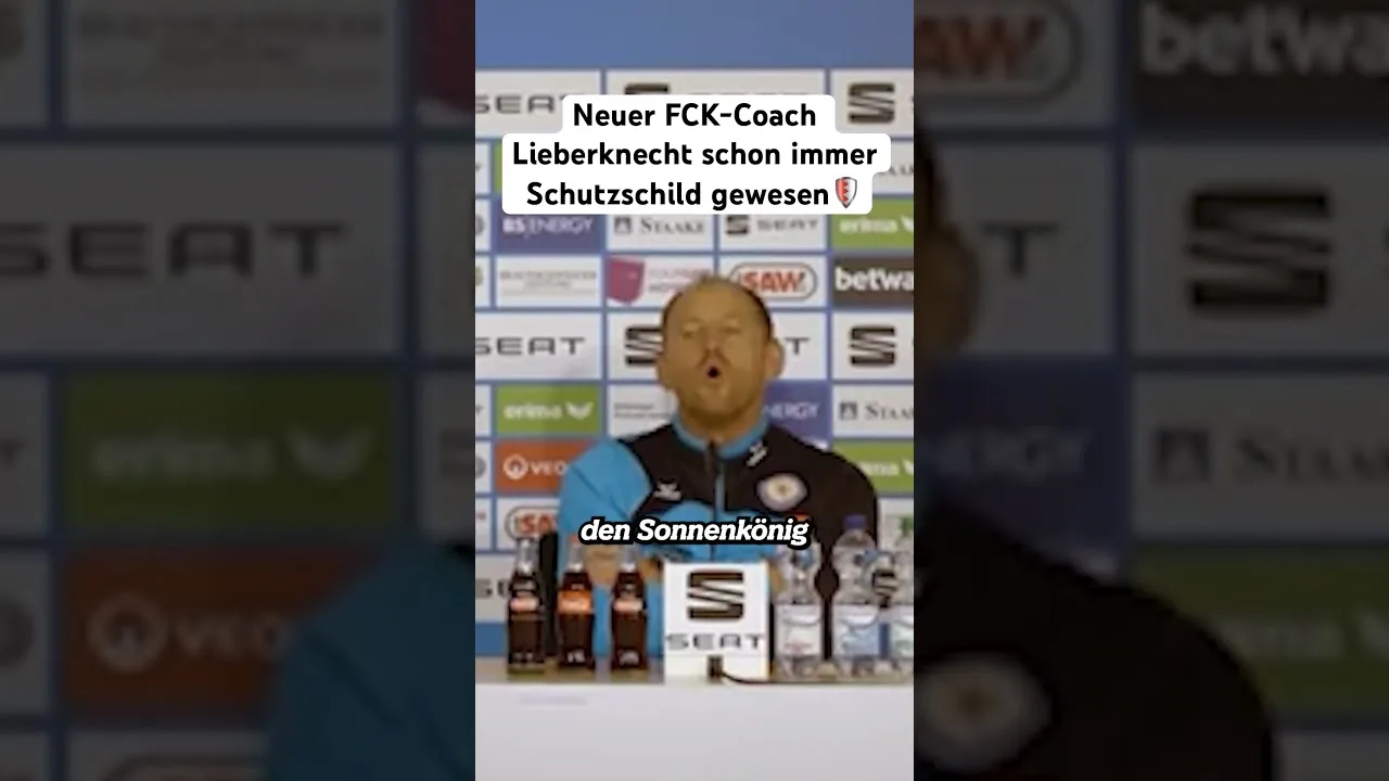 Torsten Lieberknecht ist immer mit voller Leidenschaft dabei😍 #fck #bundesliga #fussball #trainer