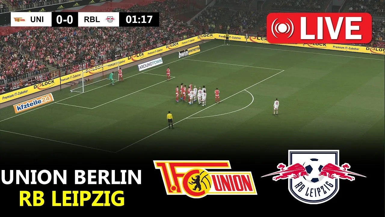 Union Berlin vs RB Leipzig | Bundesliga 2024/25 | efootball pes 21 gameplay l Rony gameplay
