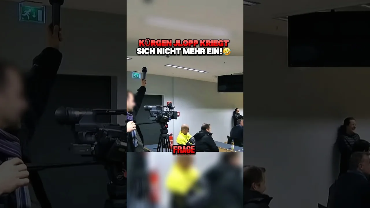 Klopp weiss nicht wohin mit seinen Emotionen😂 #bundesliga #interview #football