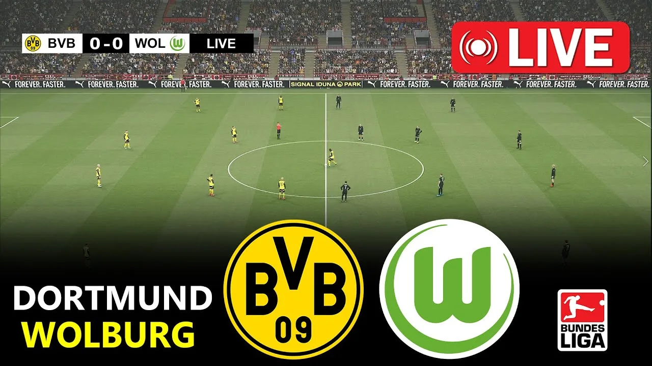Borussia Dortmund vs Wolfsburg | Bundesliga 2024/25 | Efootball pes 21 gamplay l Rony gamplay