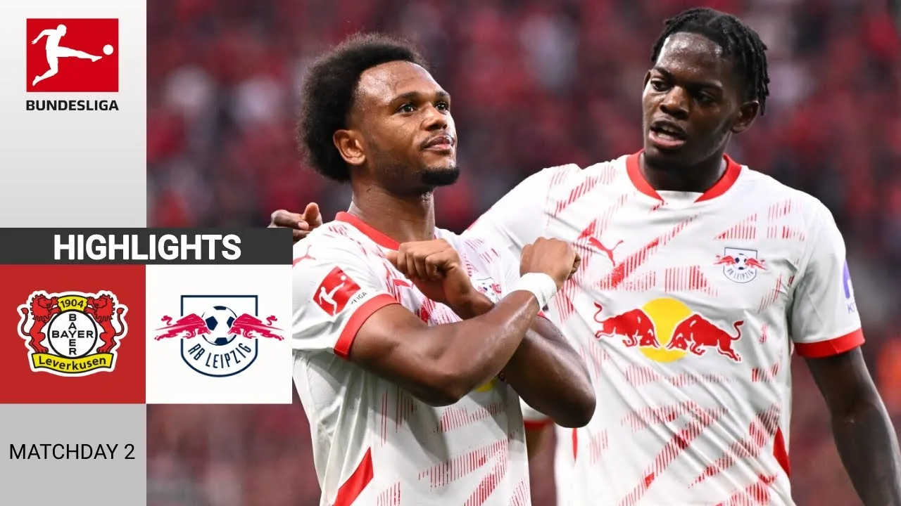 Bayer Leverkusen – RB Leipzig | 2:3 | Faits saillants | Bundesliga 2024-25
