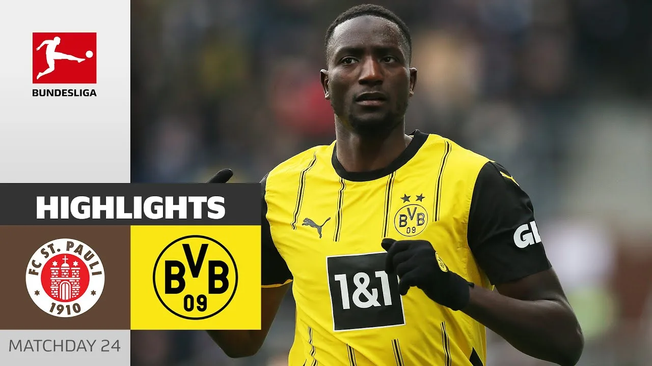 Gamechanger Guirassy marque à nouveau! | St. Pauli – Borussia Dortmund 0-2 | Faits saillants | Bundesliga