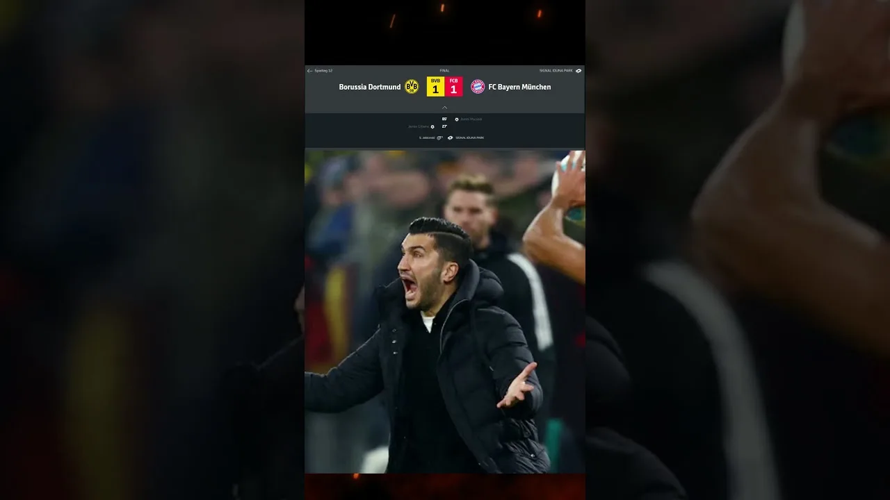 Borussia Dortmund 1-1 FC Bayern Munich | Bundesliga