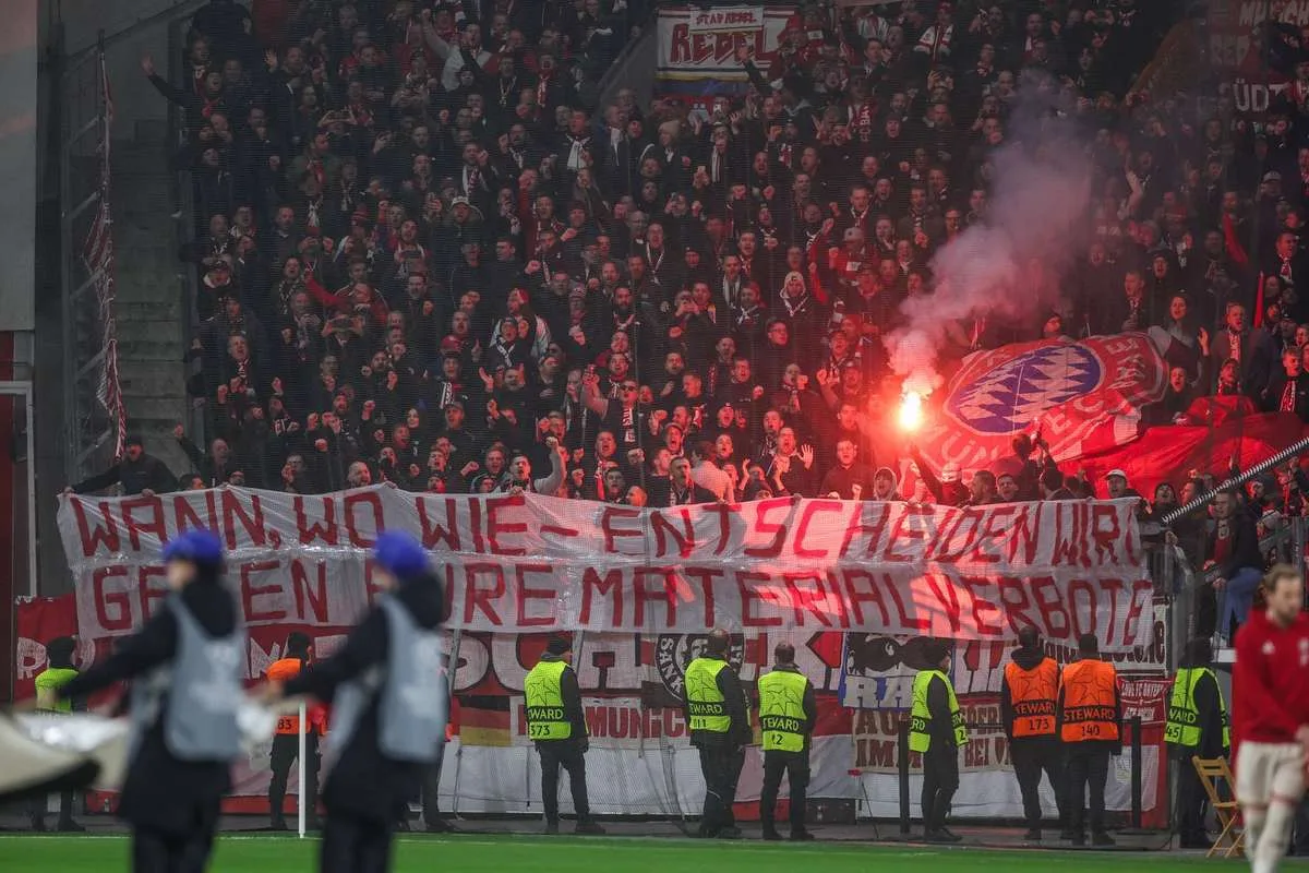 Bayern Munich et Benfica Lisbonne, sanctionnés par l’UEFA après les incidents de la Ligue des champions