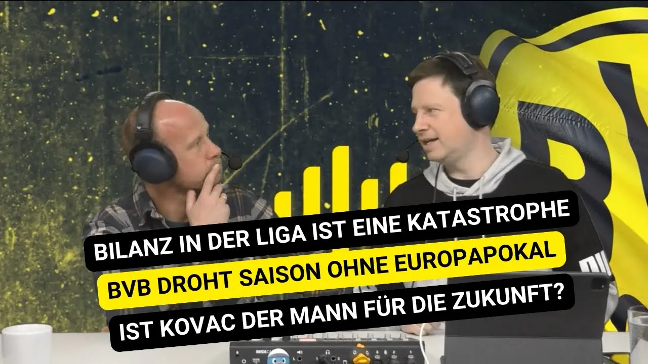 BVB Vodcast 480: Balance des catastrophes dans le Bundesliga-Does Kovac a un avenir Dortmund?