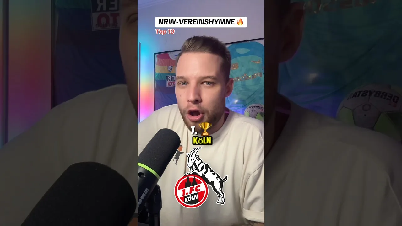 Top 10 des HYMNES NRW ❤️ PART.4 #hymne #bundesliga #vereinshymne #torhymne #buli