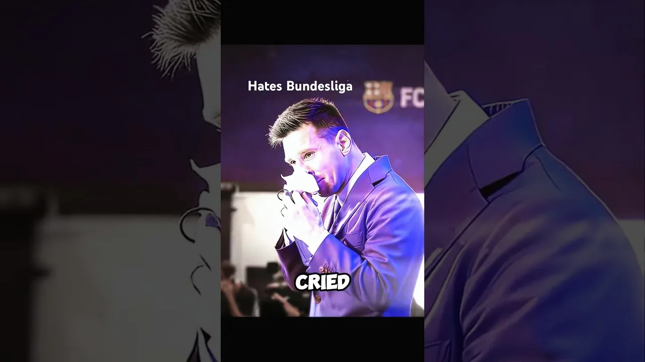 Pourquoi Messi déteste la Bundesliga #fooball #soccer #messi #trending #goat #viralvideo #shorts #ronaldo