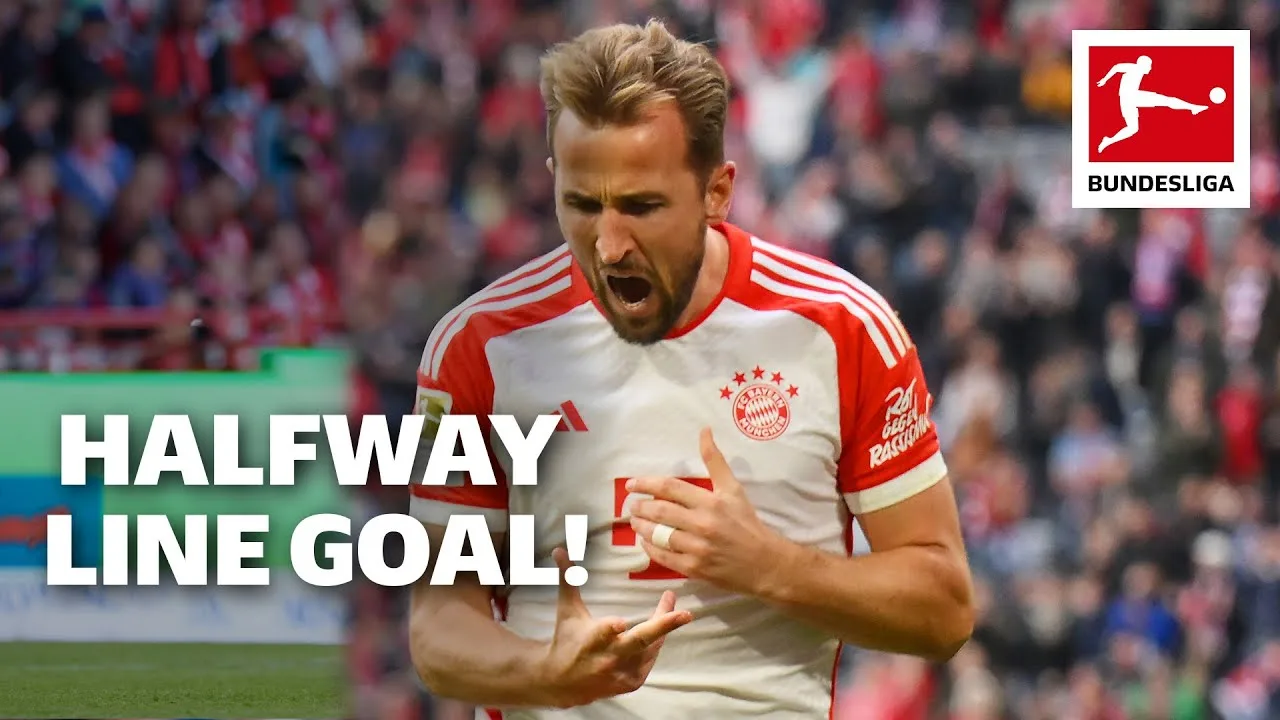 Harry Kane marque un but depuis sa mi-temps !