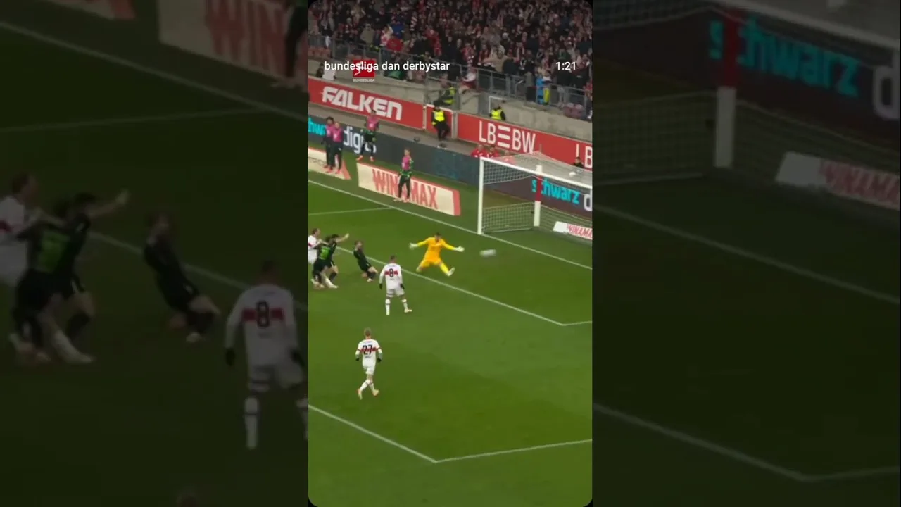 AKSI DARI BUNDESLIGA #football #shots #bundesliga