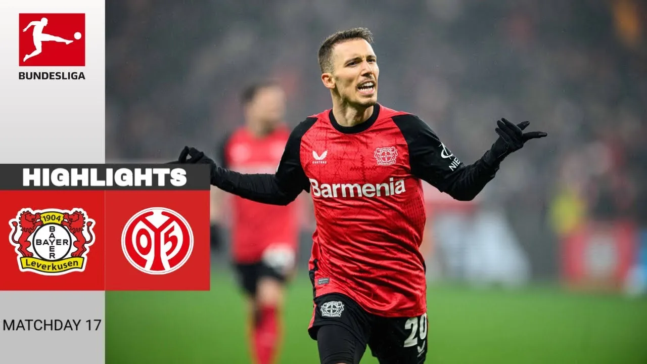 Bayer Leverkusen – FSV Mayence | 1:0 | Résumé | Bundesliga 2024/25 | Leverkusen Mayence