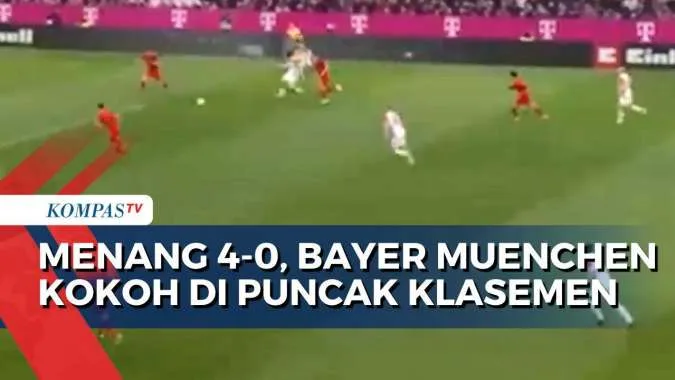 Le Bayern Munich a détruit Francfort 4-0, robuste en haut du classement