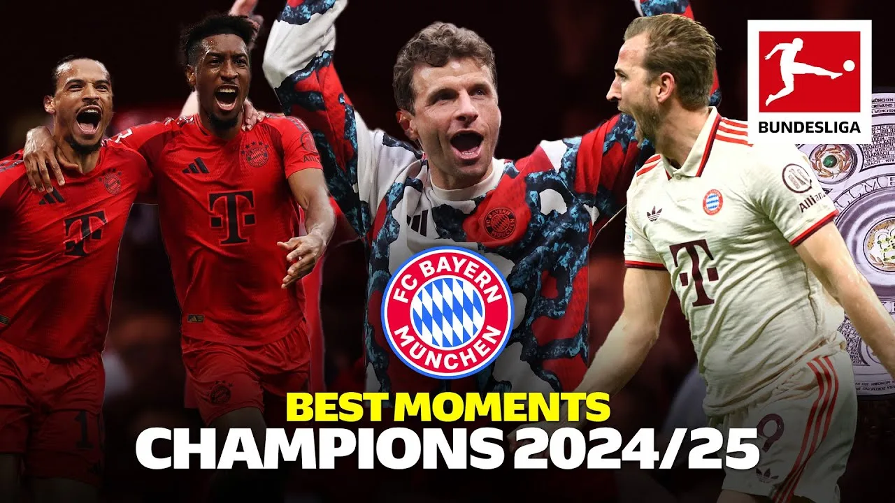 Comment le Bayern a récupéré le titre de Bundesliga en 2024/25! 🏆