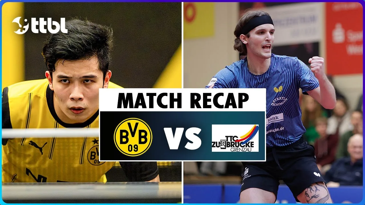 Dortmund vs Grenzau (Table Recap de tennis Bundesliga) | 2025 Matchday 18