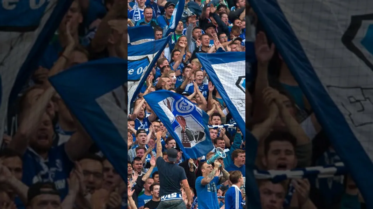 Eskalation zwischen Frankfurt und Schalke  #ultras #bundesliga #fußball #sge #schalke #eintracht