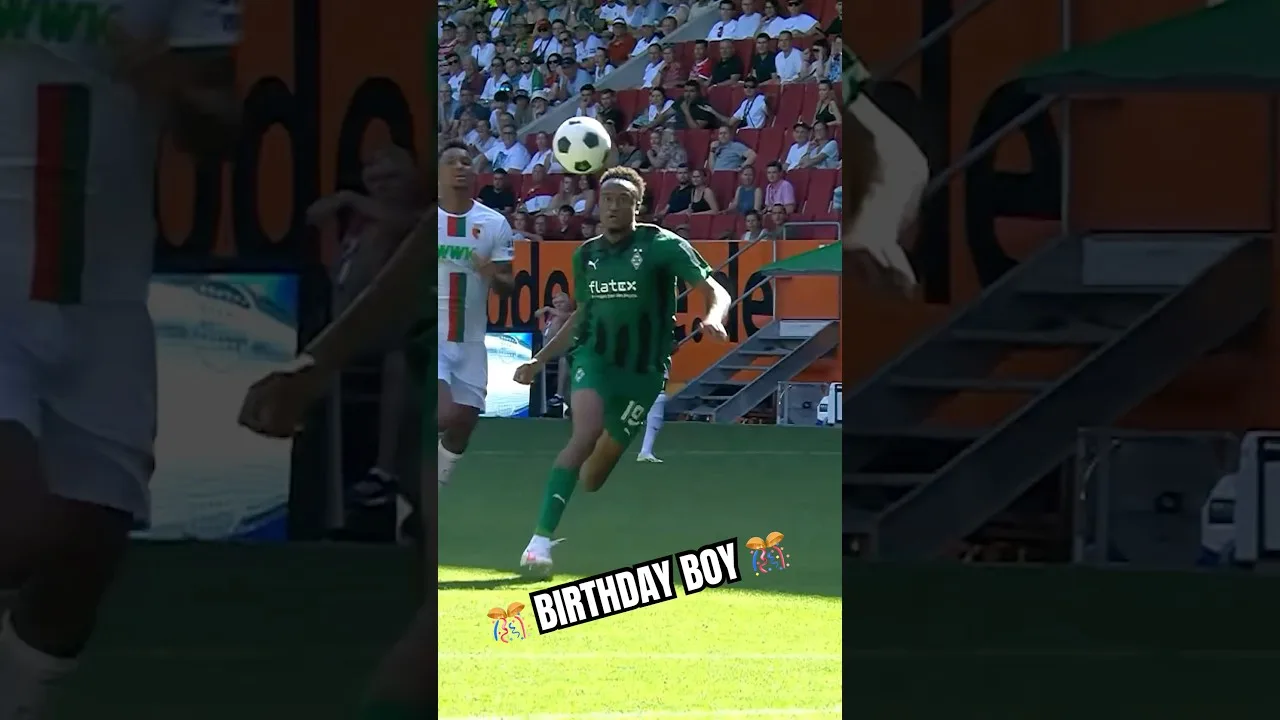 HAPPY BIRTHDAY, NATHAN! 🌪️💚 #dieFohlen #Bundesliga #Ngoumou