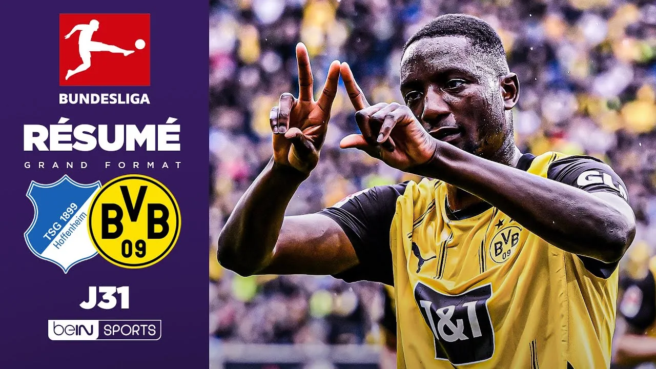 Résumé : INCROYABLE ! Le Borussia Dortmund remporte le MATCH DE L’ANNÉE contre Hoffenheim !